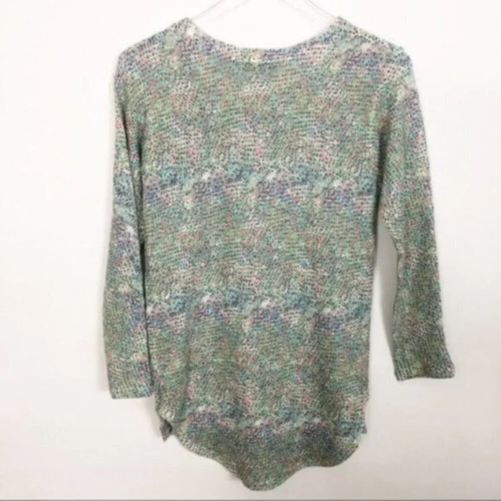 Nally & Millie | Women's Hi Low Long Sleeves Sweater Size Small - Picture 6 of 6